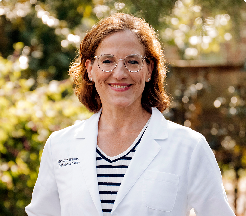 Dr. Meredith Warner orthopedic surgeon and founder of The Well Theory